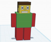 Minecraft Charecter 3D model