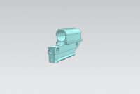Better (IMO) Lynxoid Pump Block 3D model