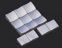 Bobslei keycaps 3D model