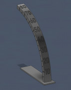 Overhang test model 3D model