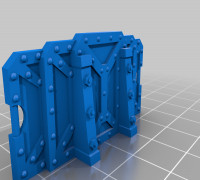 Kill Team Barricade 3D model