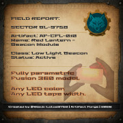 FlashLight - Red Signal Module 3D model