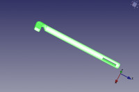 Secwal wallet lever 3D model