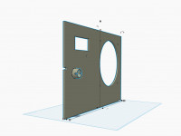 camera mount ad5x enclosure top 3D model