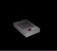 Ashtray M-Power 3D model