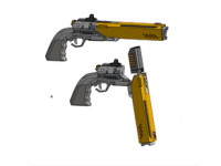 LAS-58 Talon V2 Helldivers 2 3D model