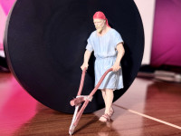 statuetta contadino 3D model