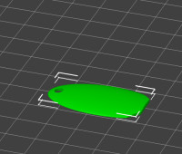 Finger Skimboard 3D model