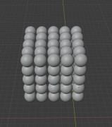 NaCl model 3D model