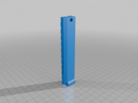 Adjustable Angle Picatinny Riser V3 - Nerf/Airsoft 3D model