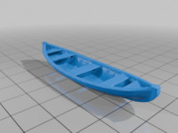 Canoe 1 3D model