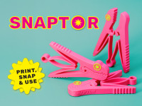 SNAPTOR | The clamp that keeps biting. 3D model