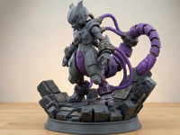Armored Mewtwo Diorama 3D model
