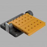 M3M Hinged AMPS Plate 3D model