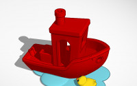 benchy pond 3D model