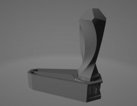 HexHoot (Blank) - 90dB Loud Noise Maker (by Hydrotatic) 3D model