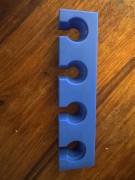 strong chisel/screwdriver wall mount/holder 3D model