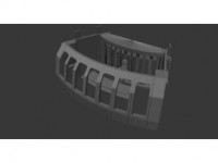 AFA – Galaxy Class - 4.5" Scale – Observation Lounge 3D model