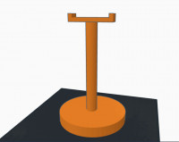 Headphone stand 3D model