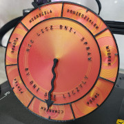 Weekday Clock PL 3D model