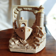 BENCHY: LIGHTHOUSE SCENE 3D model