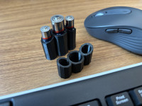 AA & AAA Battery Case 3D model