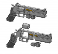 P-4 Senator v2 helldivers 2 3D model
