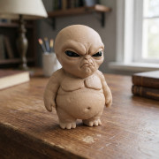 Fat Grumpy Alien 3D model