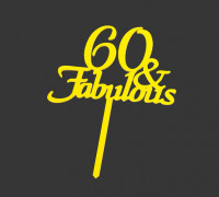 60 & Fabulous 3D model
