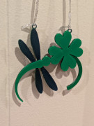 dragonfly with shamrock 3D model