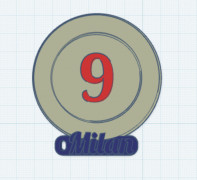 Milan 9 3D model