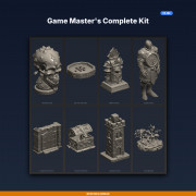 Game Master's Complete Kit - 8-Model STL Bundle 3D model