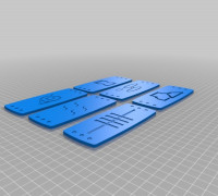 Naruto Headbands 3D model