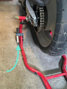 Béquille d'atelier moto 3D model