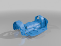 Tesla Model S Rear Scan 3D model