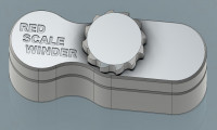 Red Scale Winder 3D model