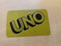 UNO logo for card boxes 3D model