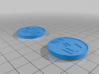 Decision Coin 3D model