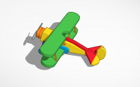 cool plane 3D model