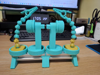 Tool : Adjustable Work Aid With 2040 Base Set 3D model