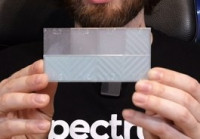 Transparency test 0.2mm - 1.6mm 3D model