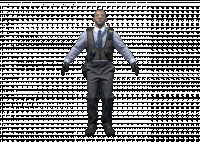 cs2 agent number k 3D model