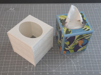 Decorative Tissue Box Cover (Celtic 1) 3D model