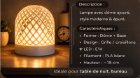 Lampe Dome 3D model