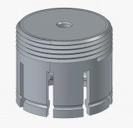 Sonoff TRVZB Adapter 3D model