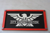 Neocron City Admin plate 3D model