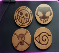Coasters 3D model