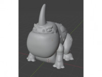 Imagitoons: Groga 3D model