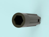 17mm Socket Wrench/box wrench/box spanner. 3D model