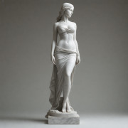 Female statue 3D model
